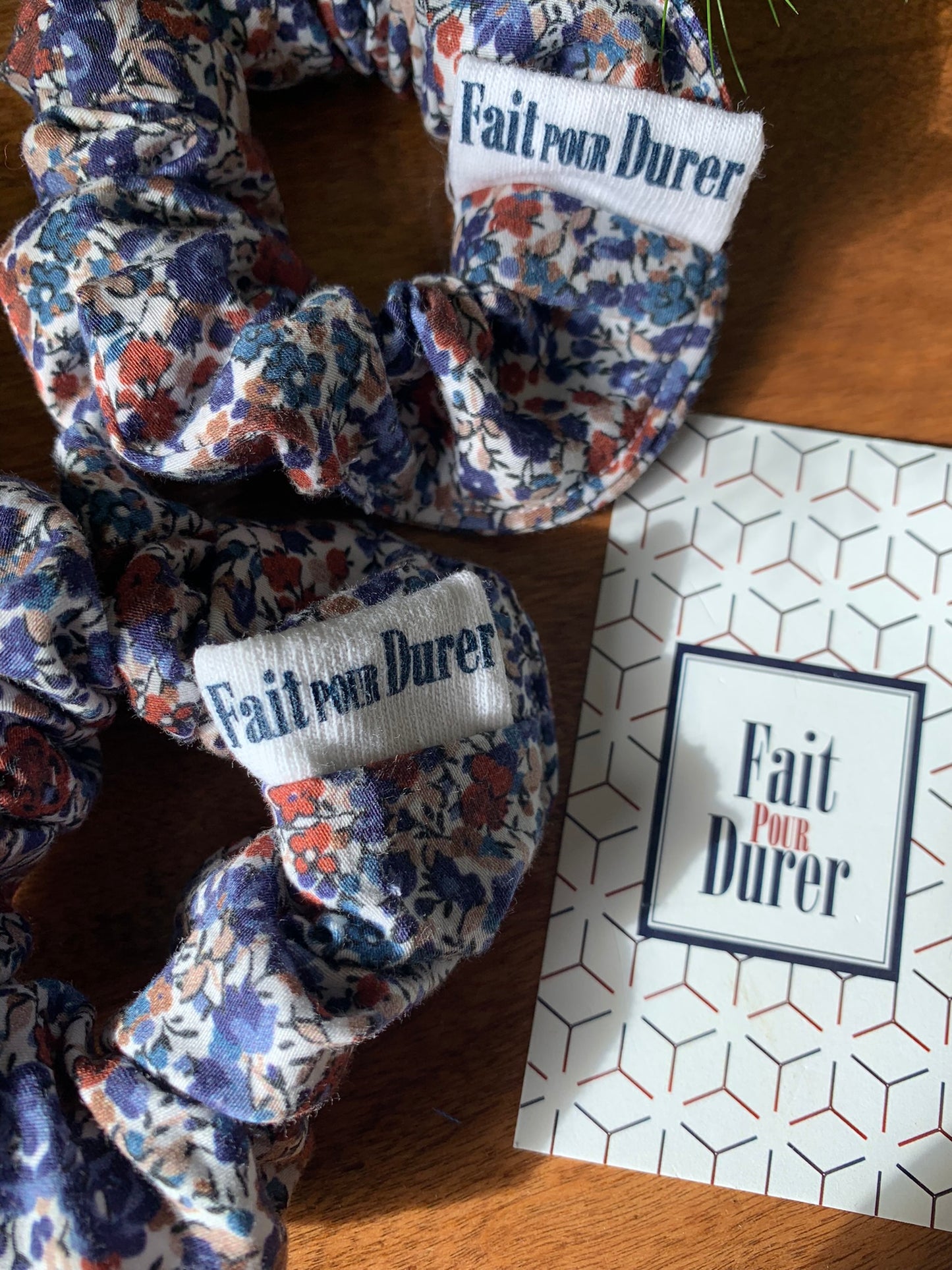 Choux à cheveux - FLEURS MARINE ET ROUILLE